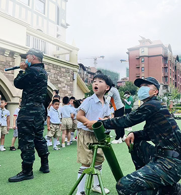 少儿军警课